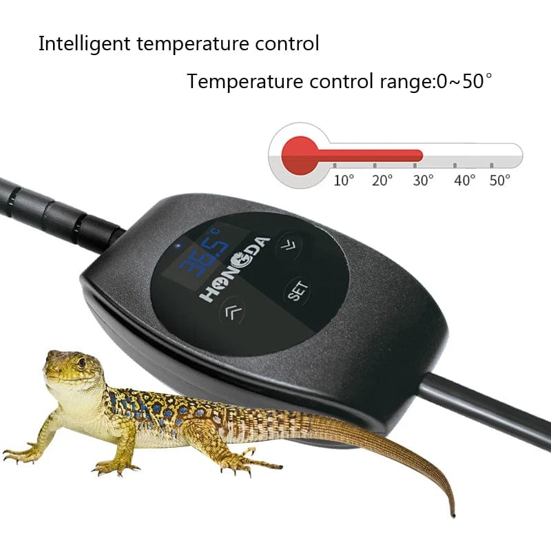 Terrarium Reptiler øgle Varmepute Klatre Kjæledyr Oppvarming Varmeputer Intelligent Justerbar Temperaturregulator Matter 110v/220v | Skanto