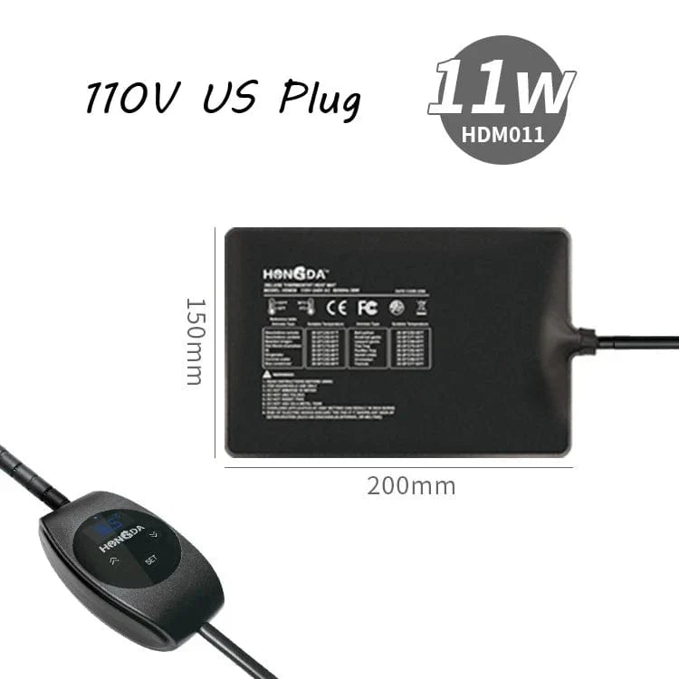 Terrarium Reptiler øgle Varmepute Klatre Kjæledyr Oppvarming Varmeputer Intelligent Justerbar Temperaturregulator Matter 110v/220v | Skanto