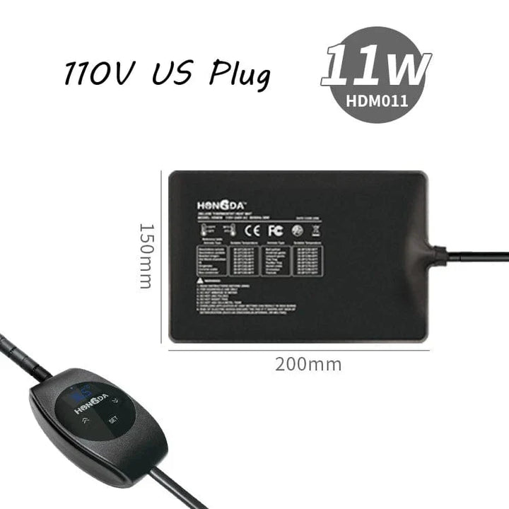 Terrarium Reptiler øgle Varmepute Klatre Kjæledyr Oppvarming Varmeputer Intelligent Justerbar Temperaturregulator Matter 110v/220v | Skanto