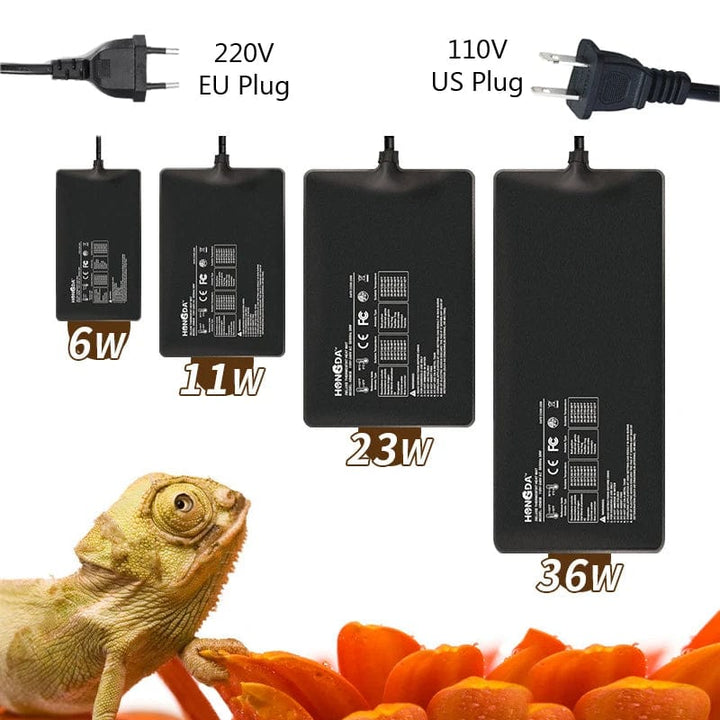 Terrarium Reptiler øgle Varmepute Klatre Kjæledyr Oppvarming Varmeputer Intelligent Justerbar Temperaturregulator Matter 110v/220v | Skanto