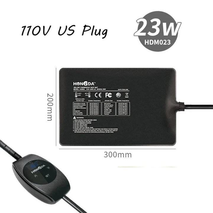 Terrarium Reptiler øgle Varmepute Klatre Kjæledyr Oppvarming Varmeputer Intelligent Justerbar Temperaturregulator Matter 110v/220v | Skanto
