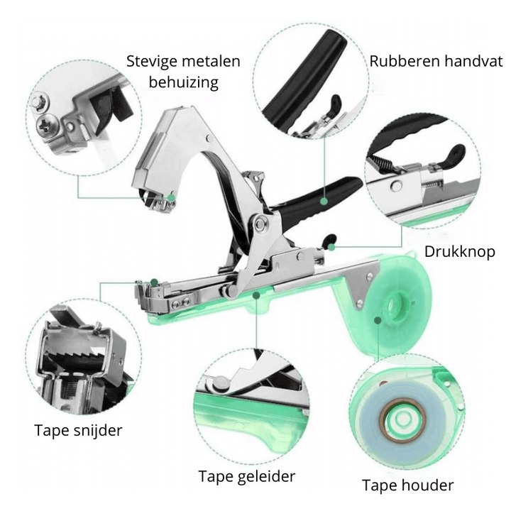 Skanto | Plante Støtteverktøy Sett – Enkel Plante Binding System for Klatrende Planter, Blomster & Grønnsaker
