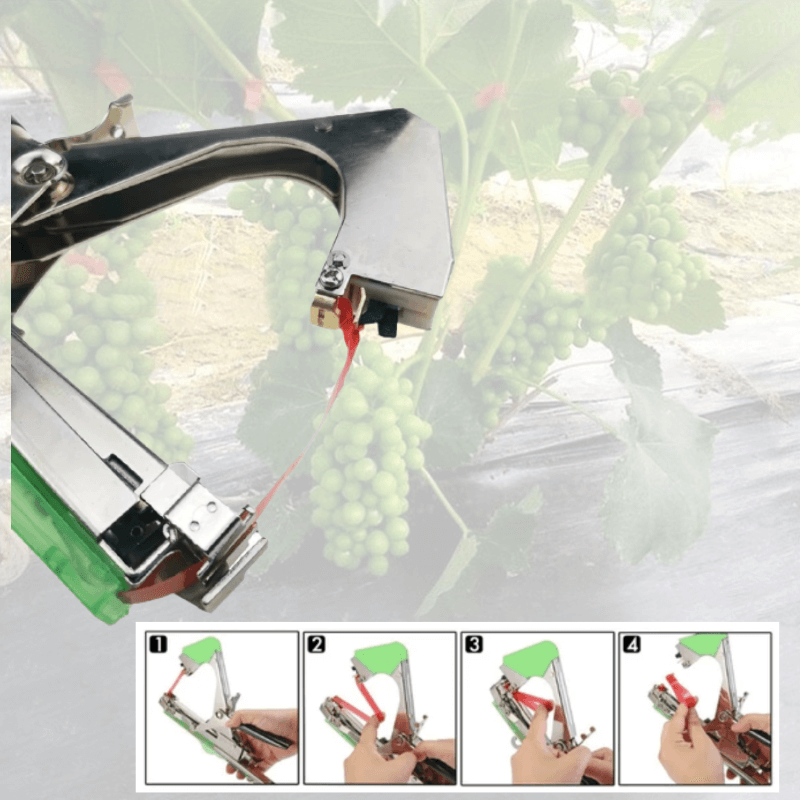 Skanto | Plante Støtteverktøy Sett – Enkel Plante Binding System for Klatrende Planter, Blomster & Grønnsaker