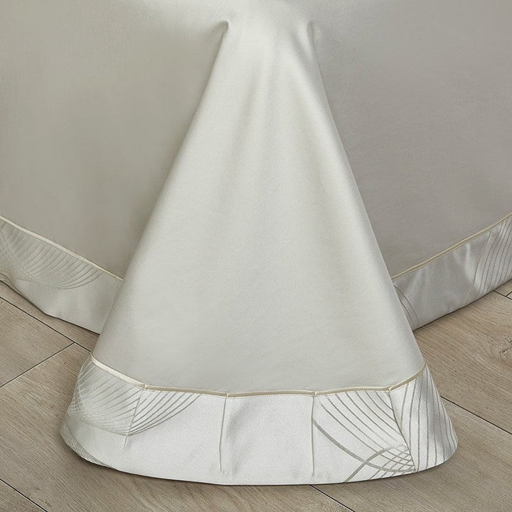 Platinum Luxury Duvet Cover Set – 1000 TC Cotton med Silke Satin Finish | Skanto