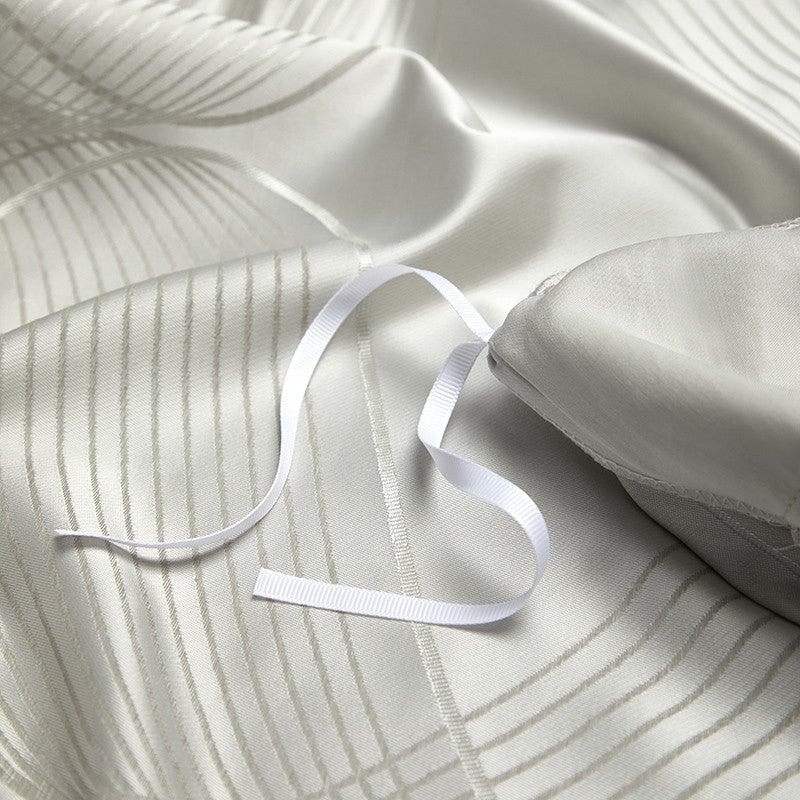 Platinum Luxury Duvet Cover Set – 1000 TC Cotton med Silke Satin Finish | Skanto