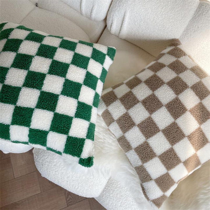Skanto | Plush fleece rutete putevar