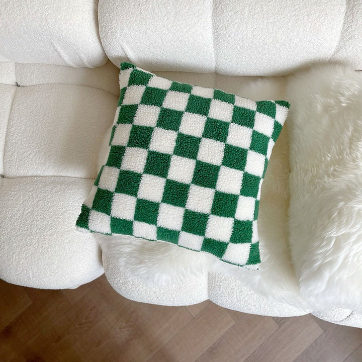 Skanto | Plush fleece rutete putevar