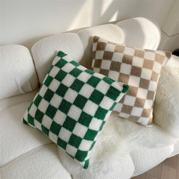 Skanto | Plush fleece rutete putevar