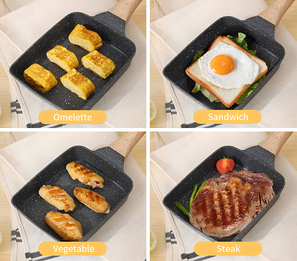 Norvo til tamagoyaki omelett med non-stick coating
