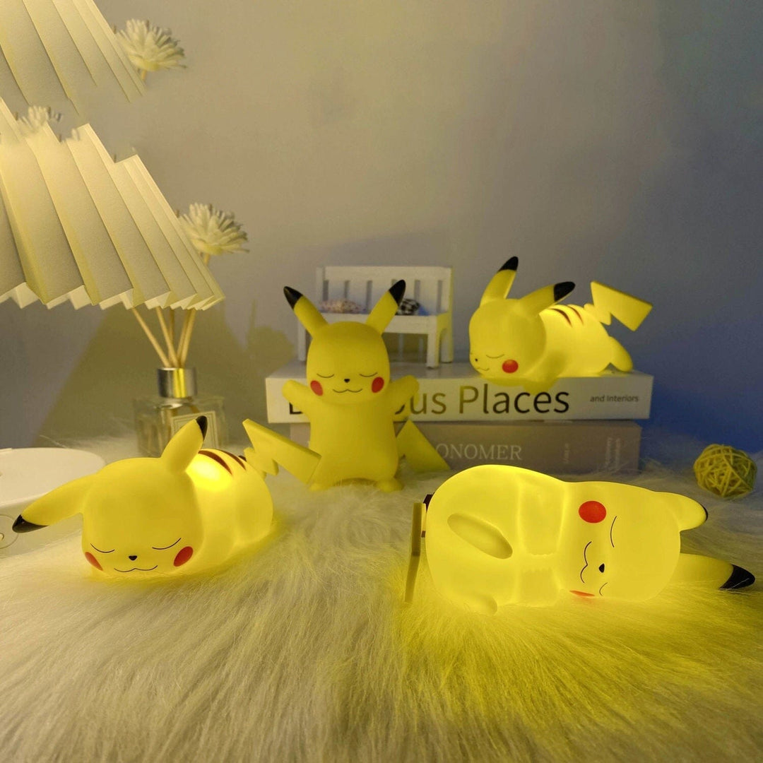 Skanto | Fortryllende Pikachu Nattlampe - Magisk Lys for Barn