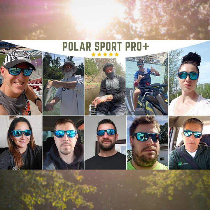 Skanto | PolarSport PRO+ Solbriller: Ultimat UV-beskyttelse & Ripebestandig
