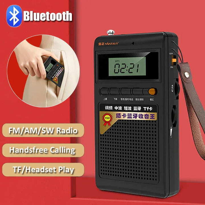 Frendorf | Bærbar Bluetooth-radio og MP3-spiller - SoundPocket Mini