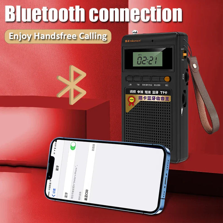 Frendorf | Bærbar Bluetooth-radio og MP3-spiller - SoundPocket Mini