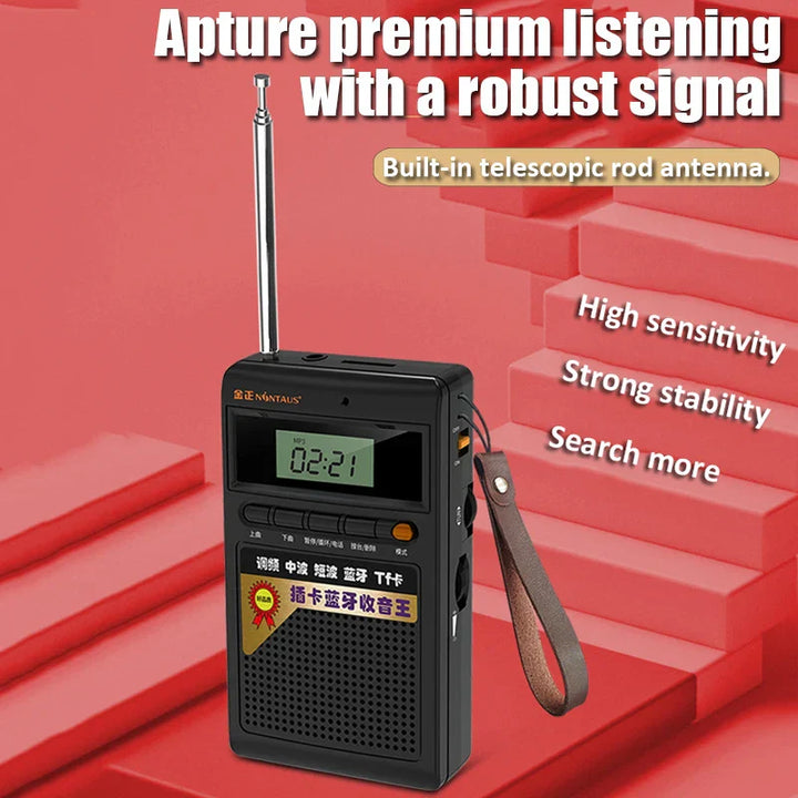 Frendorf | Bærbar Bluetooth-radio og MP3-spiller - SoundPocket Mini