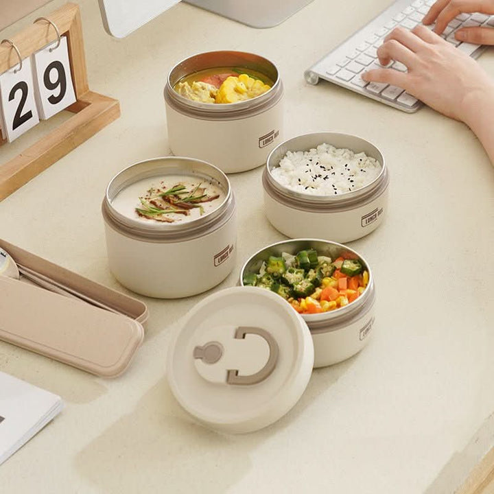 Frendorf | Bærbar Isolert Måltidsbeholder Sett - LunchMate