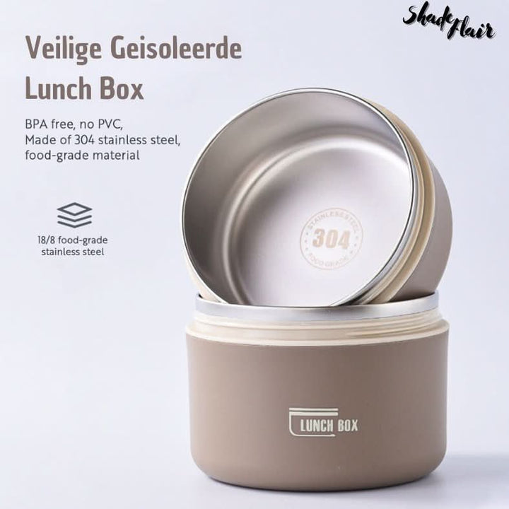 Frendorf | Bærbar Isolert Måltidsbeholder Sett - LunchMate