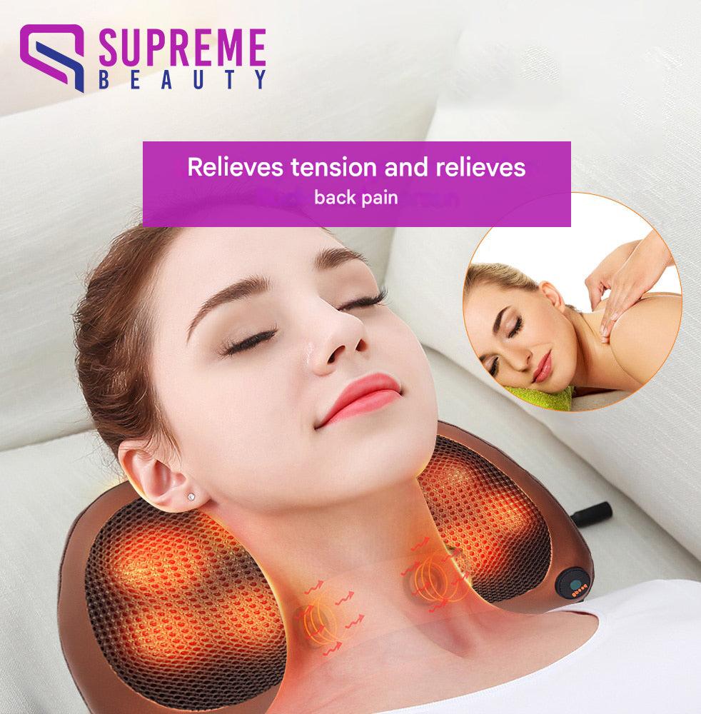 Skanto | Bærbar massasjepute med dyp shiatsu-massasje - ThermoRelax Pro