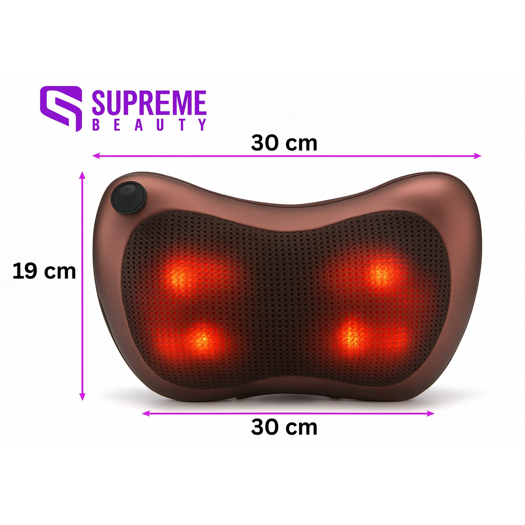 Skanto | Bærbar massasjepute med dyp shiatsu-massasje - ThermoRelax Pro