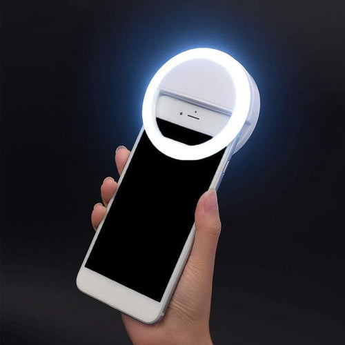 Skanto | Bærbar Selfie Ring Lys - GlowSnap