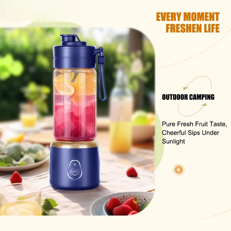 Bærbar USB-lading Elektrisk Juicer Mini Blender Fruktpresse Mixer | Skanto