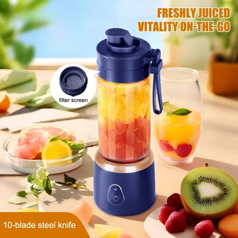 Bærbar USB-lading Elektrisk Juicer Mini Blender Fruktpresse Mixer | Skanto