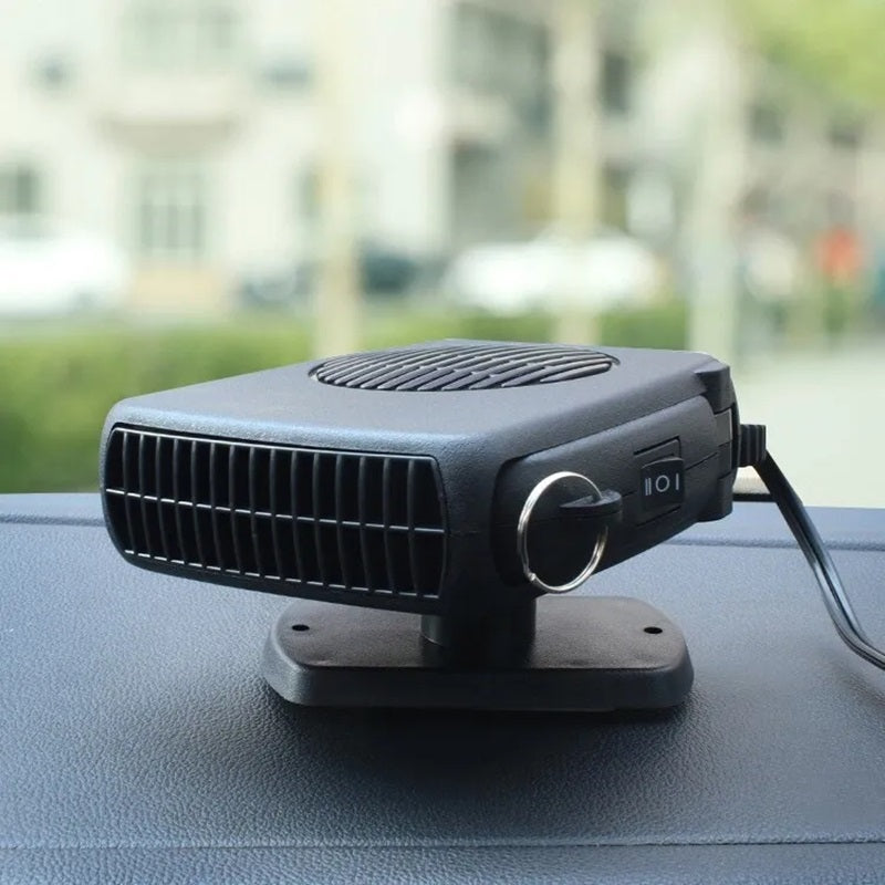 Skanto | 12V Bærbar Bilvarmer med 360° Roterende Base