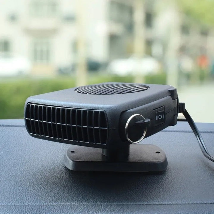 Skanto | 12V Bærbar Bilvarmer med 360° Roterende Base