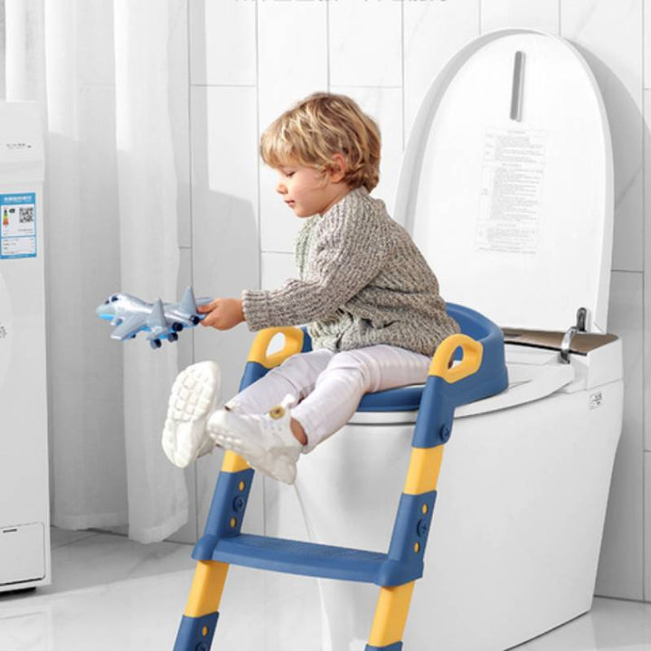 Skanto | Sammenleggbar Potty Trainer Sete med Stige for Småbarn
