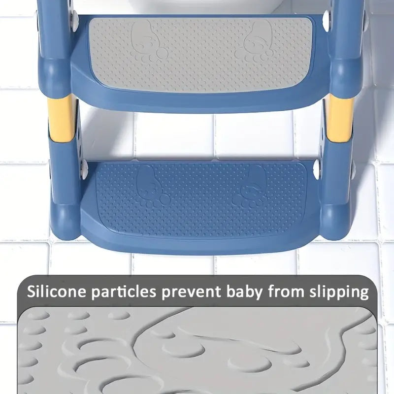 Skanto | Sammenleggbar Potty Trainer Sete med Stige for Småbarn