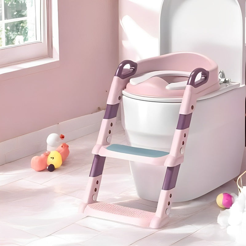 Skanto | Sammenleggbar Potty Trainer Sete med Stige for Småbarn