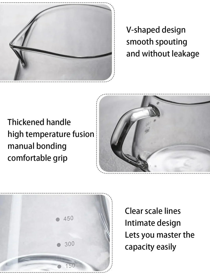 Pour Over Kaffe Brygger Sett Glass Kanne Kaffe med Glass Kaffe Filter | Skanto