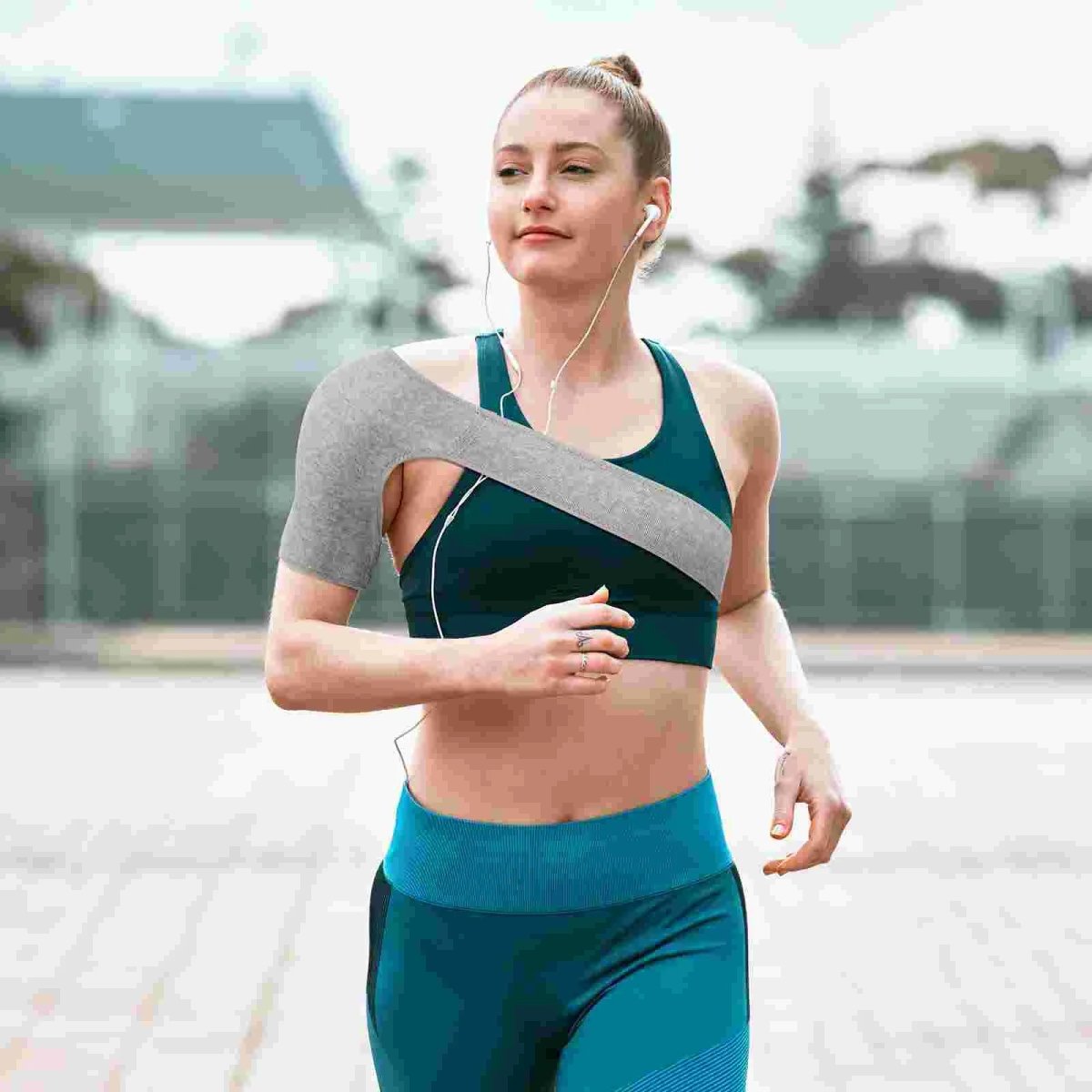 Norvo | PowerPad – Justerbart skulderstøtte med ergonomiske treningsputer