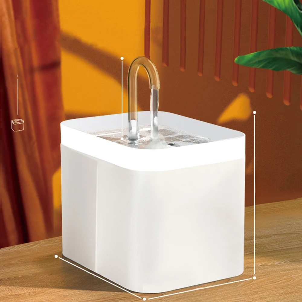 Norvo | Ultra-stille kjæledyrvannfontene med intelligent filtrering - 1,5 l rustfritt stål