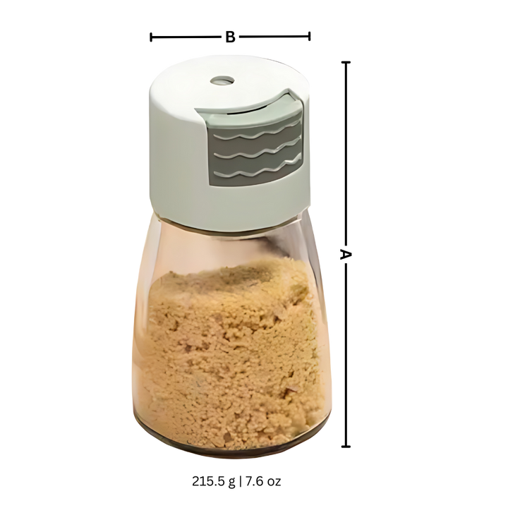 Presis kontroll salt- og pepperbøsser