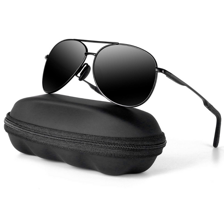 Skanto | Joey Polariserte Aviator Solbriller med UV400 Beskyttelse