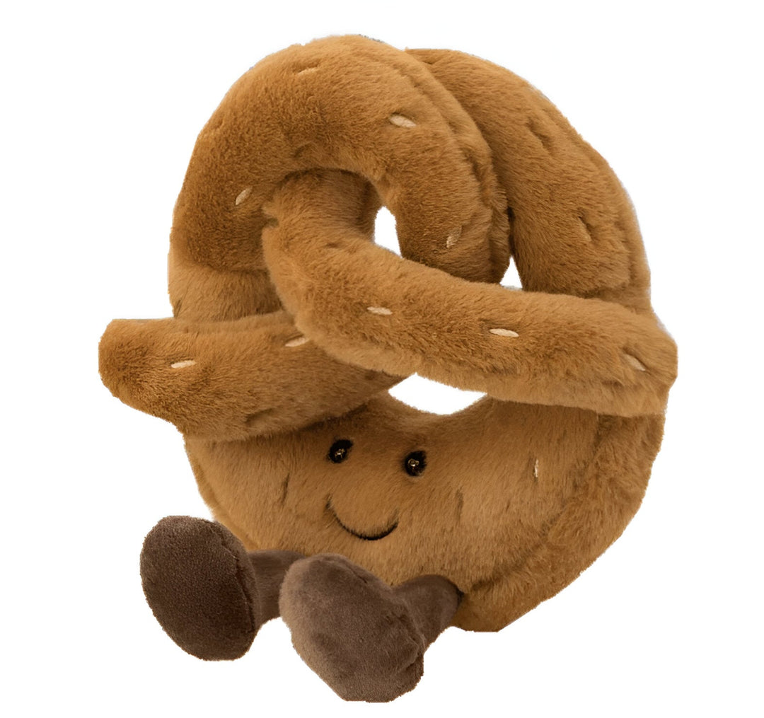 Plush Pretzel – Myk Kosepute i Frokostdesign | Skanto