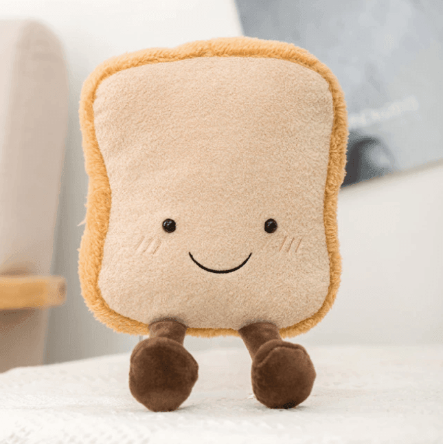Norvo | Pretzel Croissant Toast Bread Plush Toy