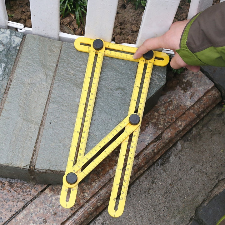 Multi-Funksjonell Firefolding Vinkelmåleverktøy | Skanto
