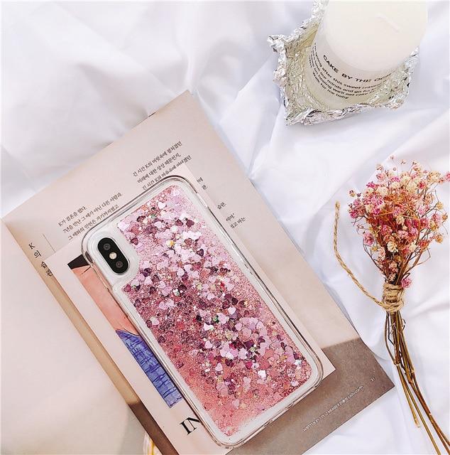 Glitter Glide Samsung Mobiltelefondeksel | Skanto