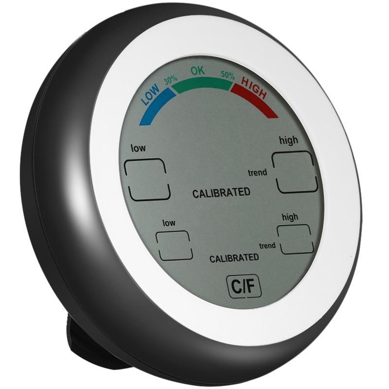Skanto | Multifunksjonell Digital Termometer Hygrometer Temperatur Fuktighet
