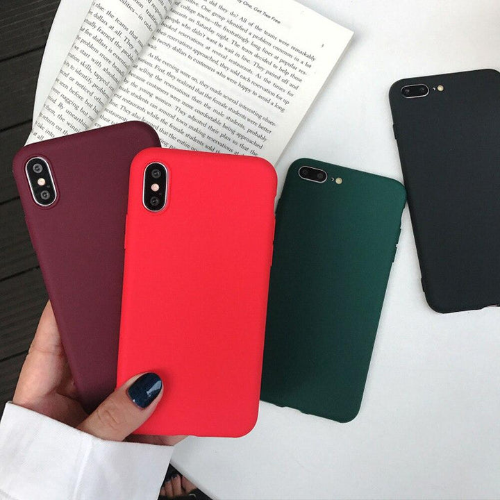Aleta - Myk silikon matt iPhone-deksel | Skanto