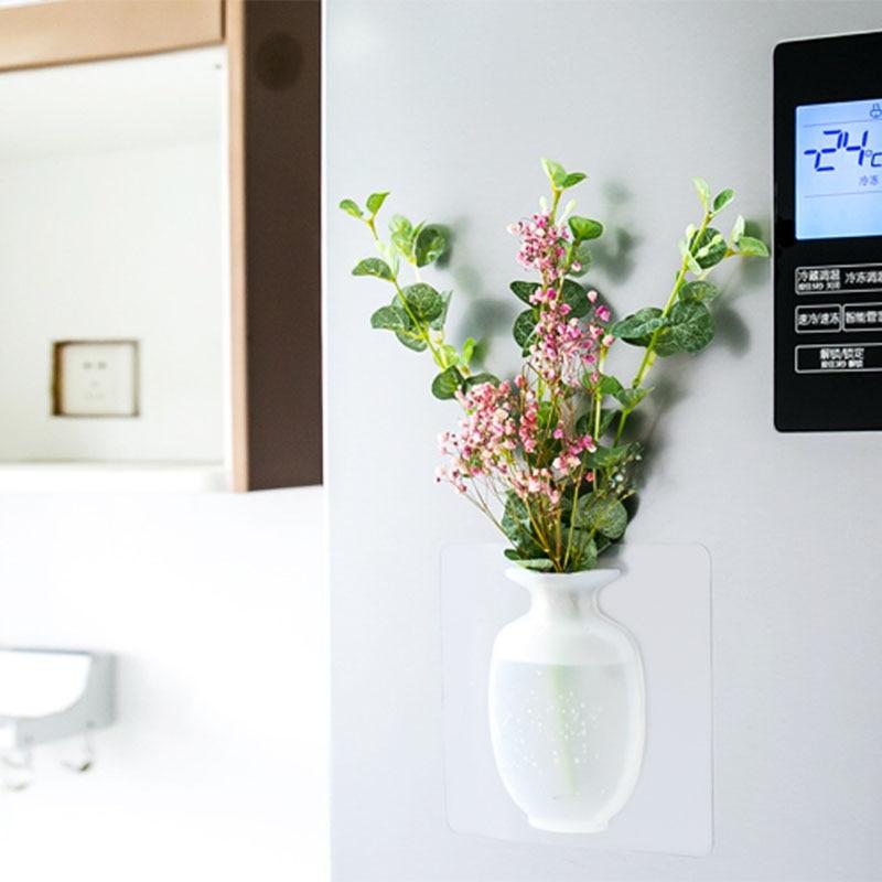 Silicone Sticky Wall Vase | Skanto