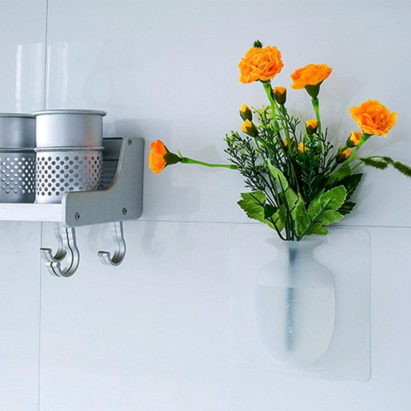 Silicone Sticky Wall Vase | Skanto