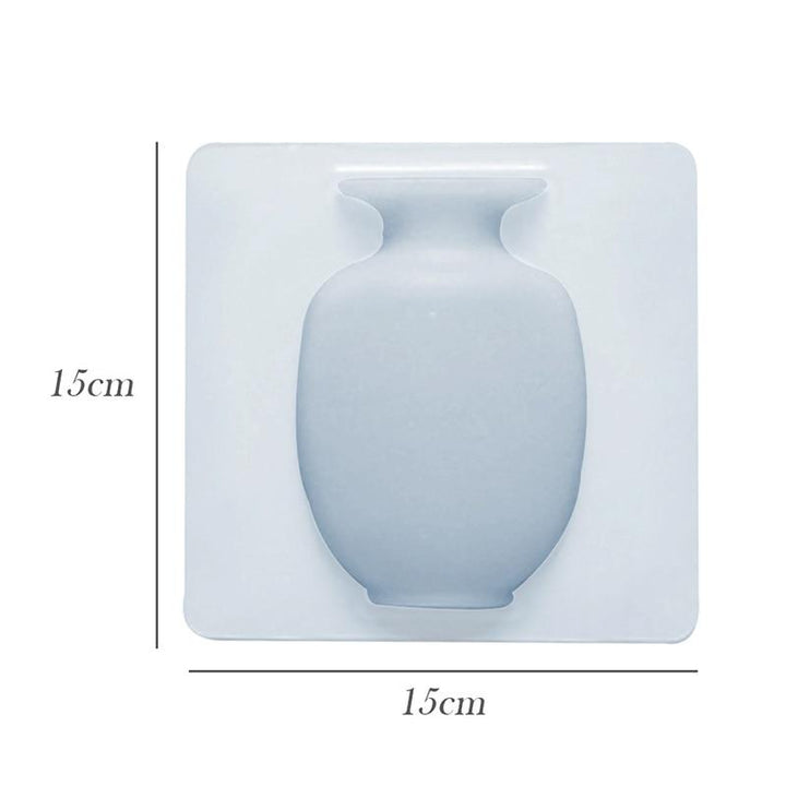 Silicone Sticky Wall Vase | Skanto