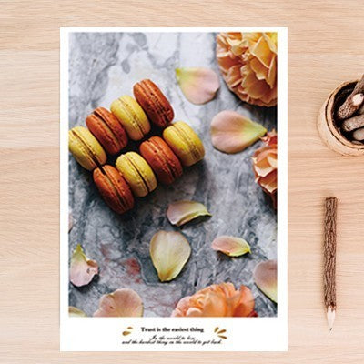 Moderne kakedessert – lerretbilde
