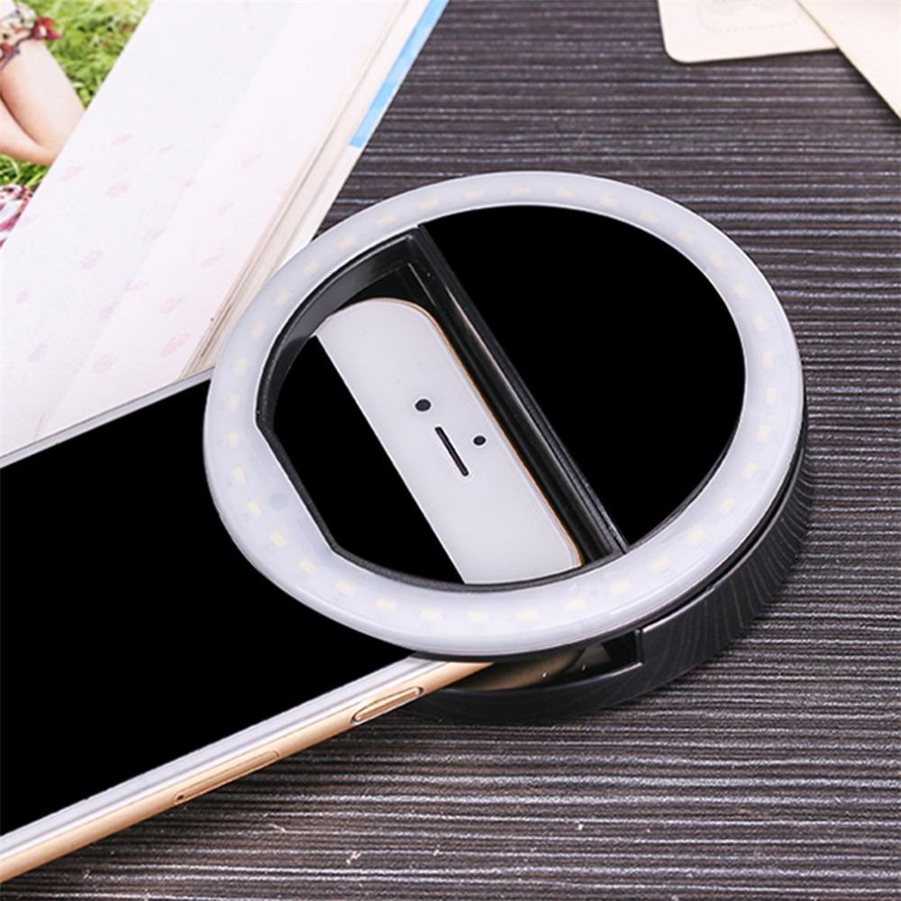 LED Ring Blits Mobil Kamera Lys | Skanto