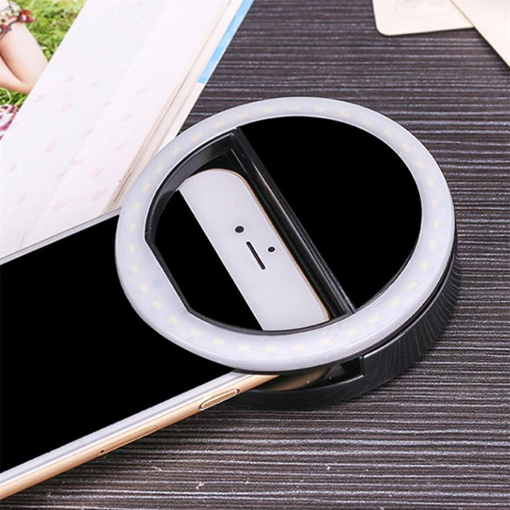 LED Ring Blits Mobil Kamera Lys | Skanto
