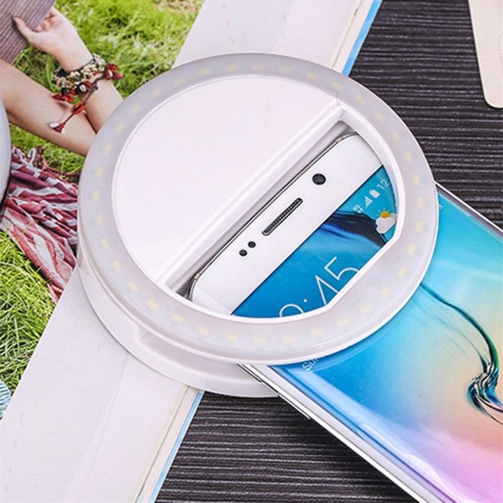 LED Ring Blits Mobil Kamera Lys | Skanto