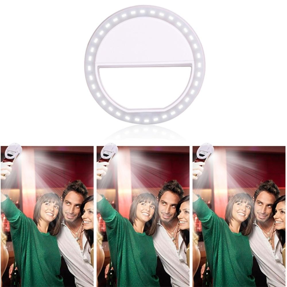 LED Ring Blits Mobil Kamera Lys | Skanto