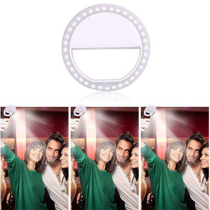 LED Ring Blits Mobil Kamera Lys | Skanto